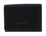 PICARD Evolute 1 Zip Around Wallet Black
