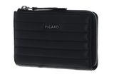 PICARD Evolute 1 Zip Around Wallet Black