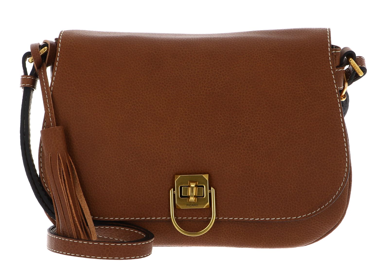 PICARD Calico Crossbody Bag Cognac