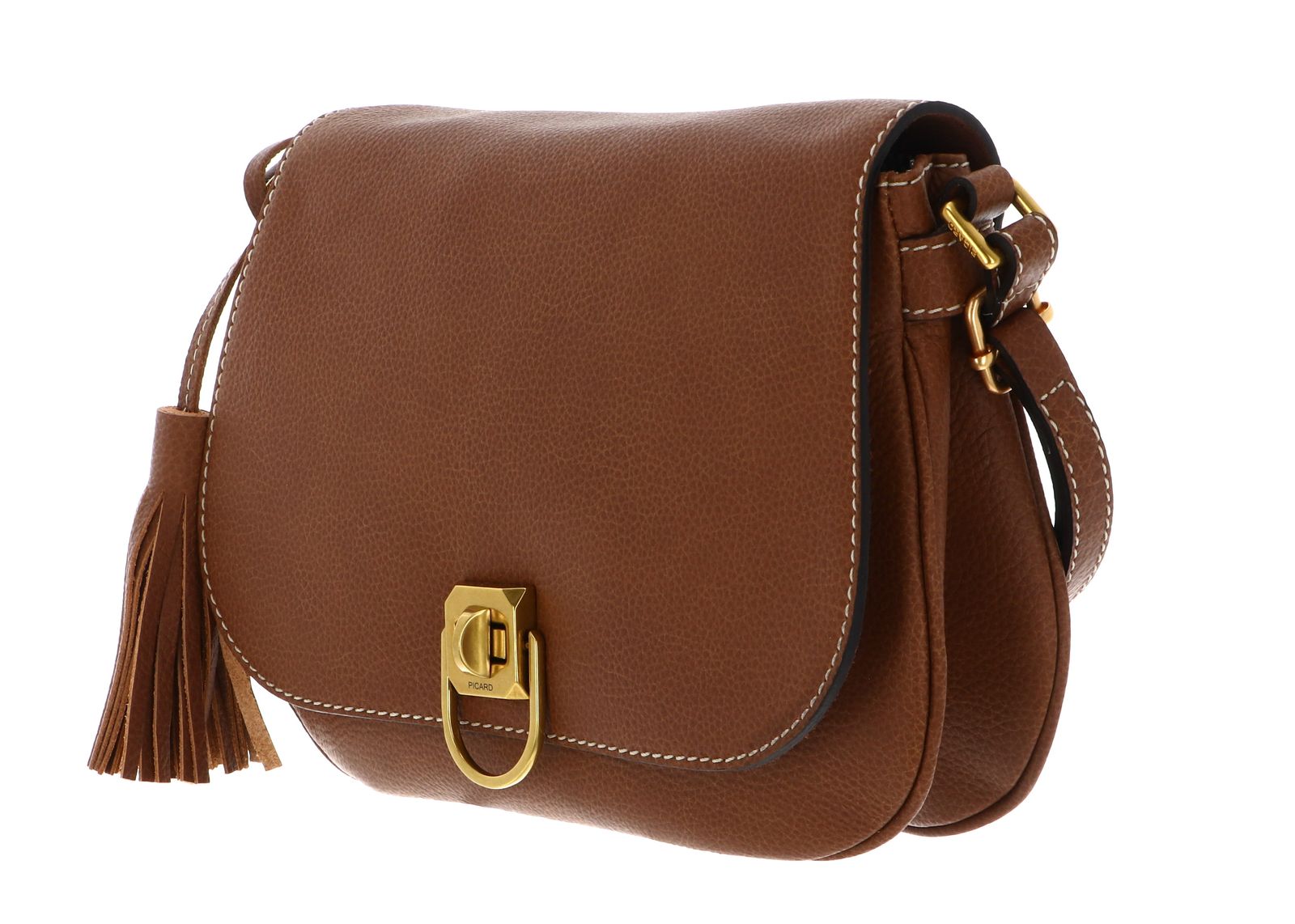 PICARD Calico Crossbody Bag Cognac PICARD Calico Crossbody Bag Cognac