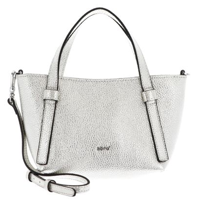 abro Leather Shimmer COSMO Mini Handbag White / Whitegold abro Leather Shimmer COSMO Mini Handbag White / Whitegold
