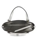 abro Leather Shimmer COSMO Mini Handbag White / Whitegold