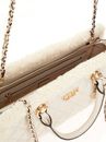 GUESS Christi Shoulder Satchel Bag Bone