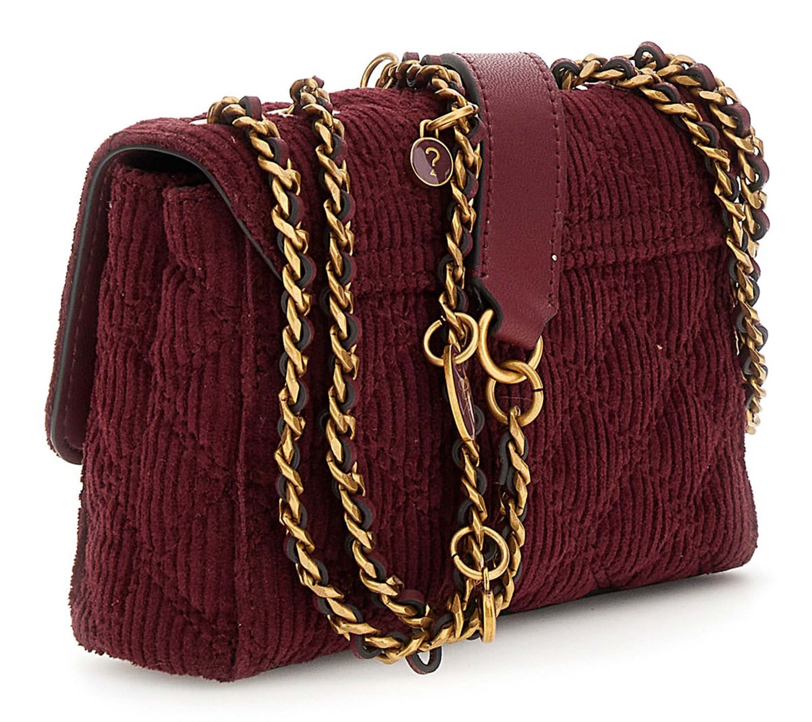GUESS Giully II Mini 2 Compartment Convertible Flap XS Red GUESS Giully II Mini 2 Compartment Convertible Flap XS Red