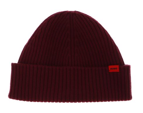 HUGO Xola Beanie Dark Red