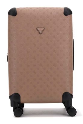GUESS Wilder 22 IN 8-WHEELER Dark Taupe Logo