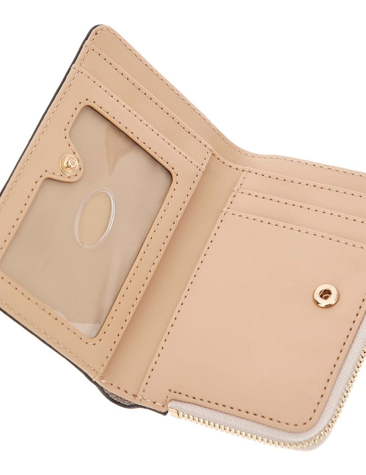 GUESS Bolena SLG Zip Around Card Case Stone GUESS Bolena SLG Zip Around Card Case Stone