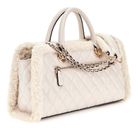 GUESS Christi Shoulder Satchel Bag Bone