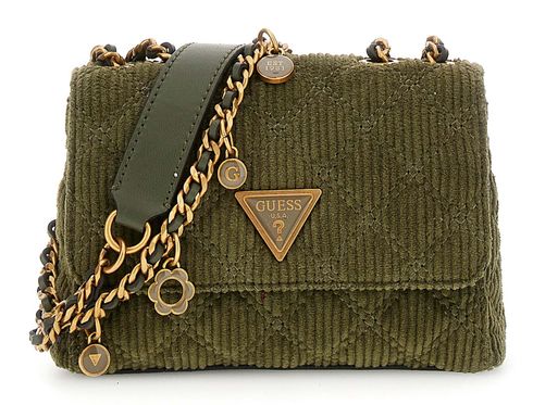 GUESS Giully II Mini 2 Compartment Convertible Flap XS Olive