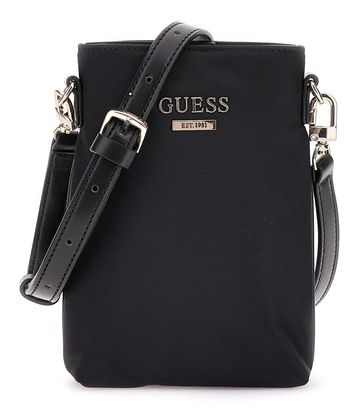 GUESS Follie Travel Chit Chat Phone Bag Black