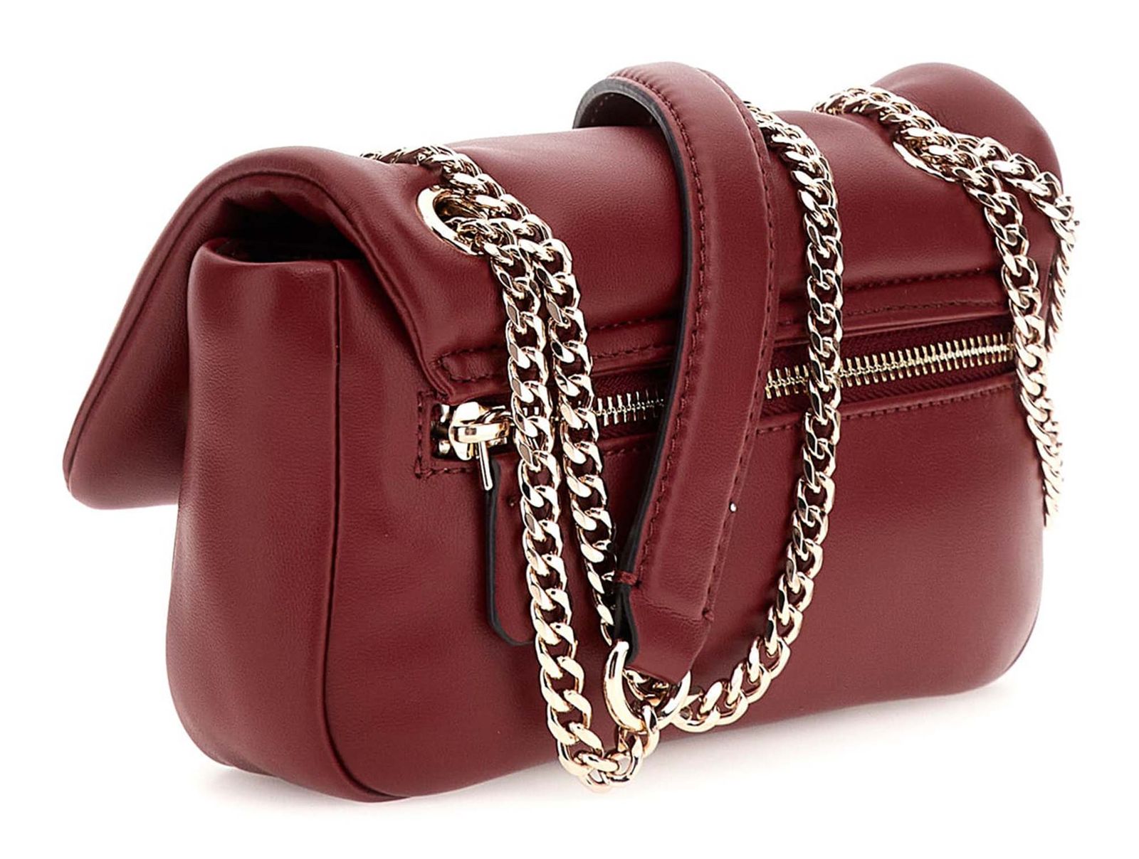 GUESS Sunetra Mini Convertible Crossbody Flap Red GUESS Sunetra Mini Convertible Crossbody Flap Red