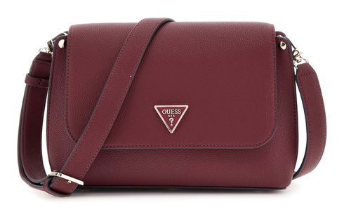 GUESS Meridian II Flap Crossbody Bag Wine