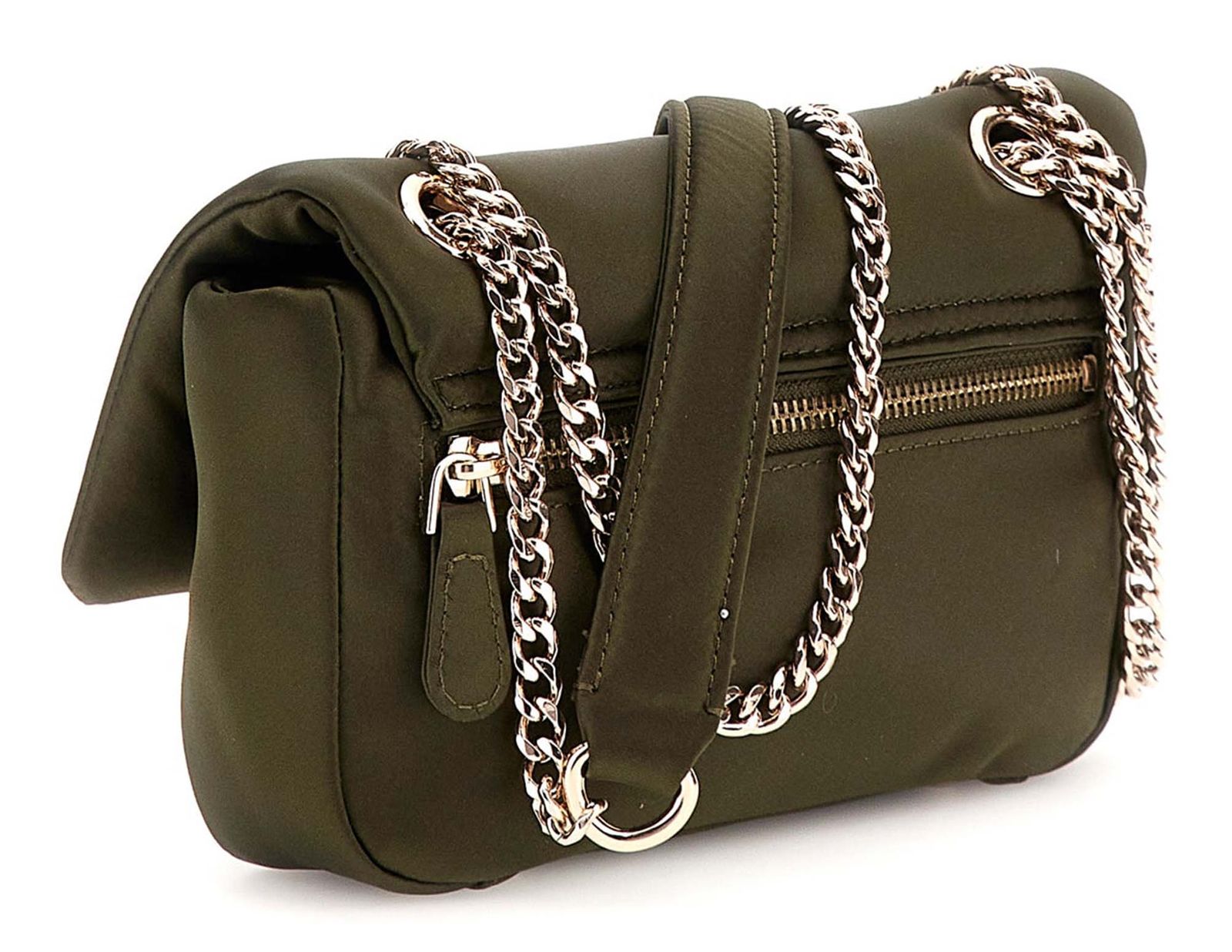 GUESS Sunetra Mini Convertible Crossbody Flap Olive GUESS Sunetra Mini Convertible Crossbody Flap Olive