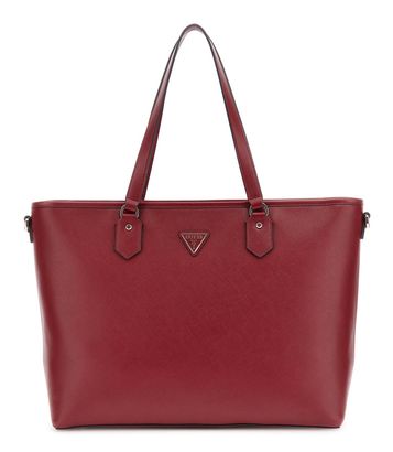 GUESS Norom Travel Tote Rust Red