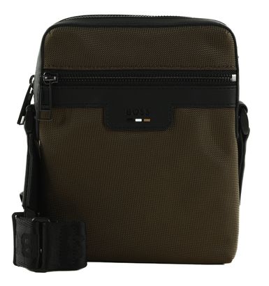BOSS Ray N NS Zip Crossbody Open Green