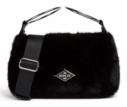 REPLAY Crossbody Bag Black REPLAY Crossbody Bag Black