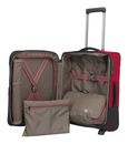 travelite CrossLITE 2W Trolley Expandable S Red travelite CrossLITE 2W Trolley Expandable S Red