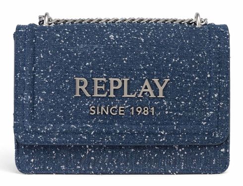REPLAY Crossbody Bag Blu Denim