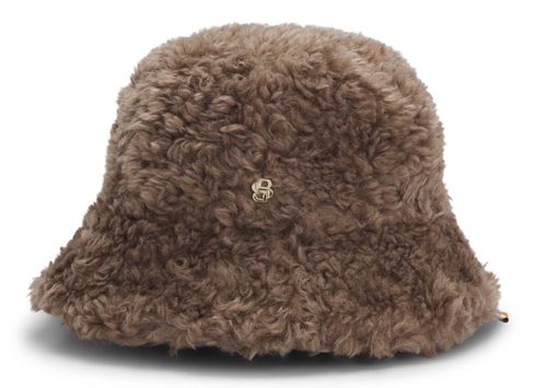 BOSS Valentyne Bucket Hat Open Brown