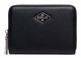 REPLAY Zip Around Wallet Black
