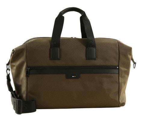 BOSS Ray N Soft Holdall Open Green