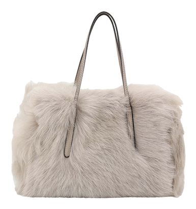 abro Leather Shearling LH Noelle Handbag Siena abro Leather Shearling LH Noelle Handbag Siena