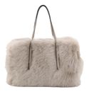 abro Leather Shearling LH Noelle Handbag Siena abro Leather Shearling LH Noelle Handbag Siena