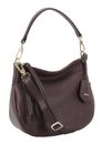 abro Leather Adria Hobo Bag Juna XS Burgundy