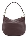 abro Leather Adria Hobo Bag Juna XS Burgundy