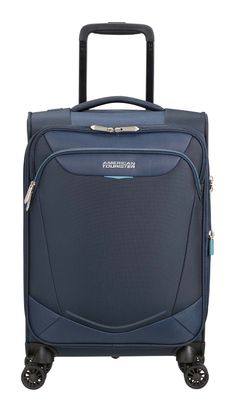 American Tourister Summerride Spinner 55 / 20 EXP TSA Trolley S Navy