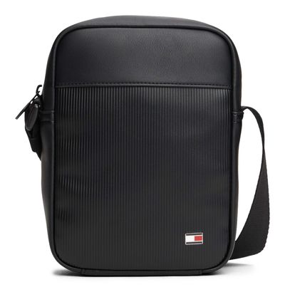 TOMMY HILFIGER TH Flag Mini Reporter Bag Black