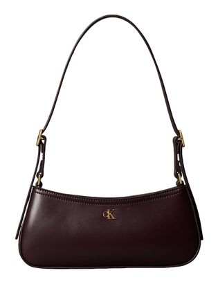 Calvin Klein Hardware Monogram Shoulder Bag S Fudge Calvin Klein Hardware Monogram Shoulder Bag S Fudge