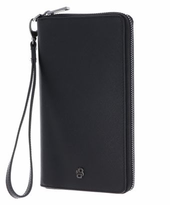 HUGO BOSS Double B Purse Saffiano Black