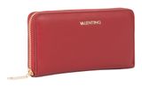 VALENTINO West Re Portafoglio Zip Around Wallet Rosso Scuro VALENTINO West Re Portafoglio Zip Around Wallet Rosso Scuro