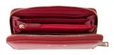 VALENTINO West Re Portafoglio Zip Around Wallet Rosso Scuro VALENTINO West Re Portafoglio Zip Around Wallet Rosso Scuro
