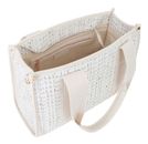 VALENTINO Candle Shopping Bag Cream White / Multi