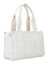 VALENTINO Candle Shopping Bag Cream White / Multi