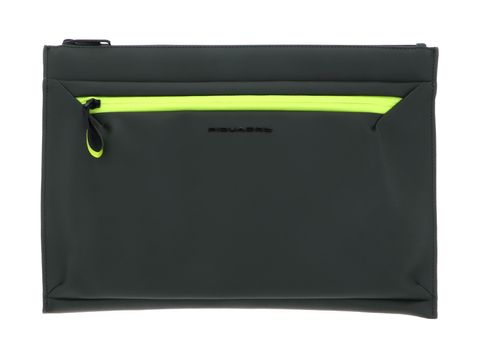 PIQUADRO Corner 2O Men's Clutch 12,9" Verde