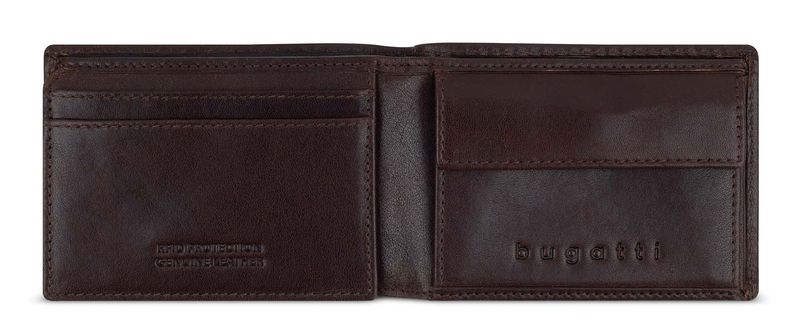 bugatti Neaples Mini Wallet Brown bugatti Neaples Mini Wallet Brown
