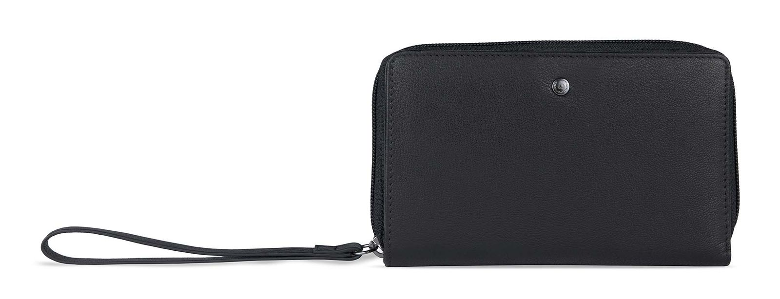 bugatti Black Magic Ladies Zip Wallet Black