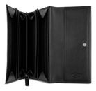 bugatti Romeo Ladies Long Wallet With Flap Black bugatti Romeo Ladies Long Wallet With Flap Black