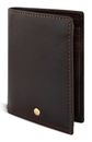 bugatti Neaples Upright Wallet Brown