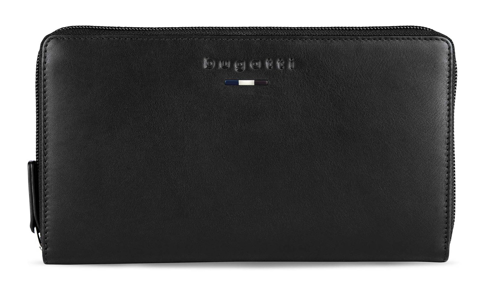 bugatti Romeo Ladies Long Zip Wallet Black