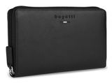 bugatti Romeo Ladies Long Zip Wallet Black bugatti Romeo Ladies Long Zip Wallet Black