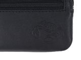 oxmox Leather Keyholder Crab 2.0 Embossed Black