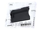 oxmox Leather Keyholder Footsteps 2.0 Embossed Black