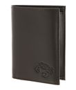 oxmox Leather RFID Protect Kombibörse Crab 2.0 Embossed Brown