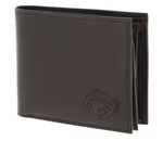 oxmox Leather RFID Protect Querscheinbörse Crab 2.0 Embossed Brown