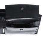 oxmox Leather RFID Protect Querscheinbörse Freedom Anchor Embossed Black