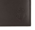 oxmox Leather RFID Protect Pocketbörse Freedom Anchor Embossed Brown oxmox Leather RFID Protect Pocketbörse Freedom Anchor Embossed Brown